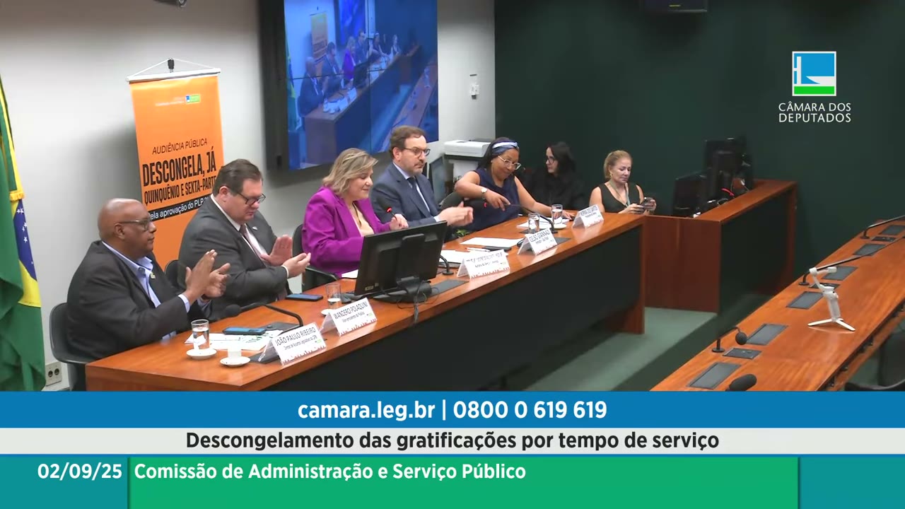Vídeo do evento em 1:02:55