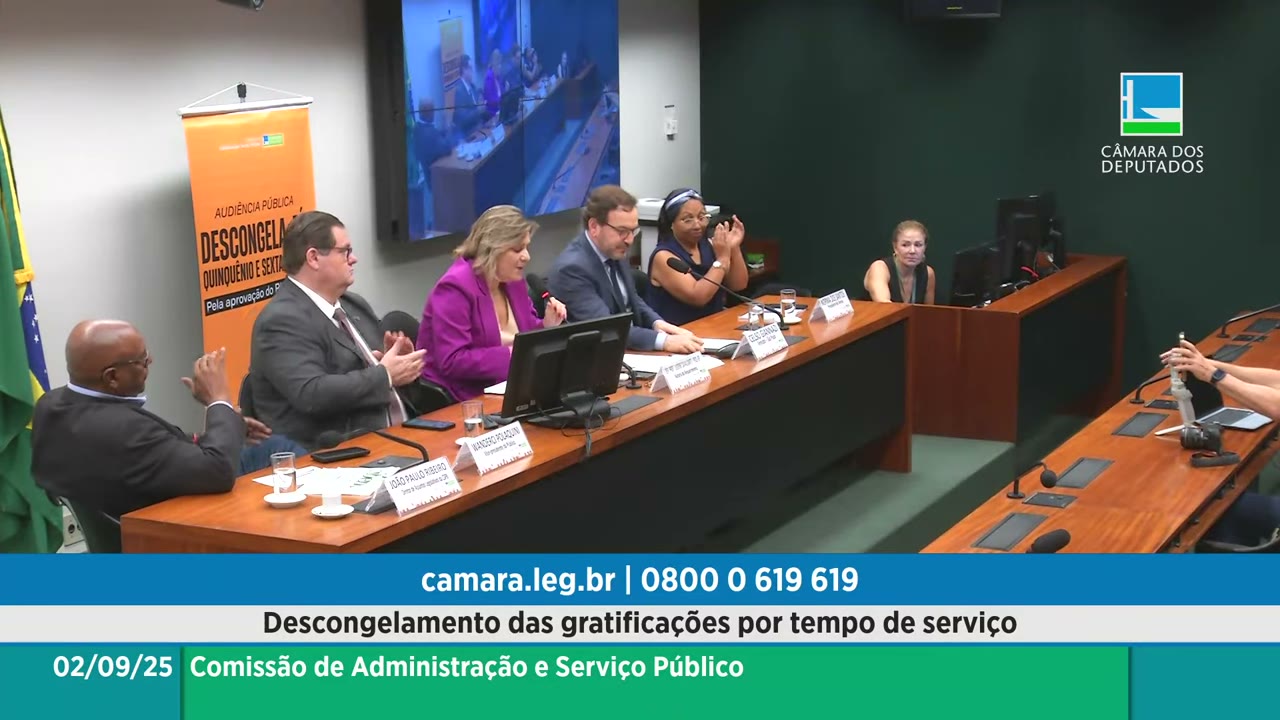 Vídeo do evento em 1:25:54