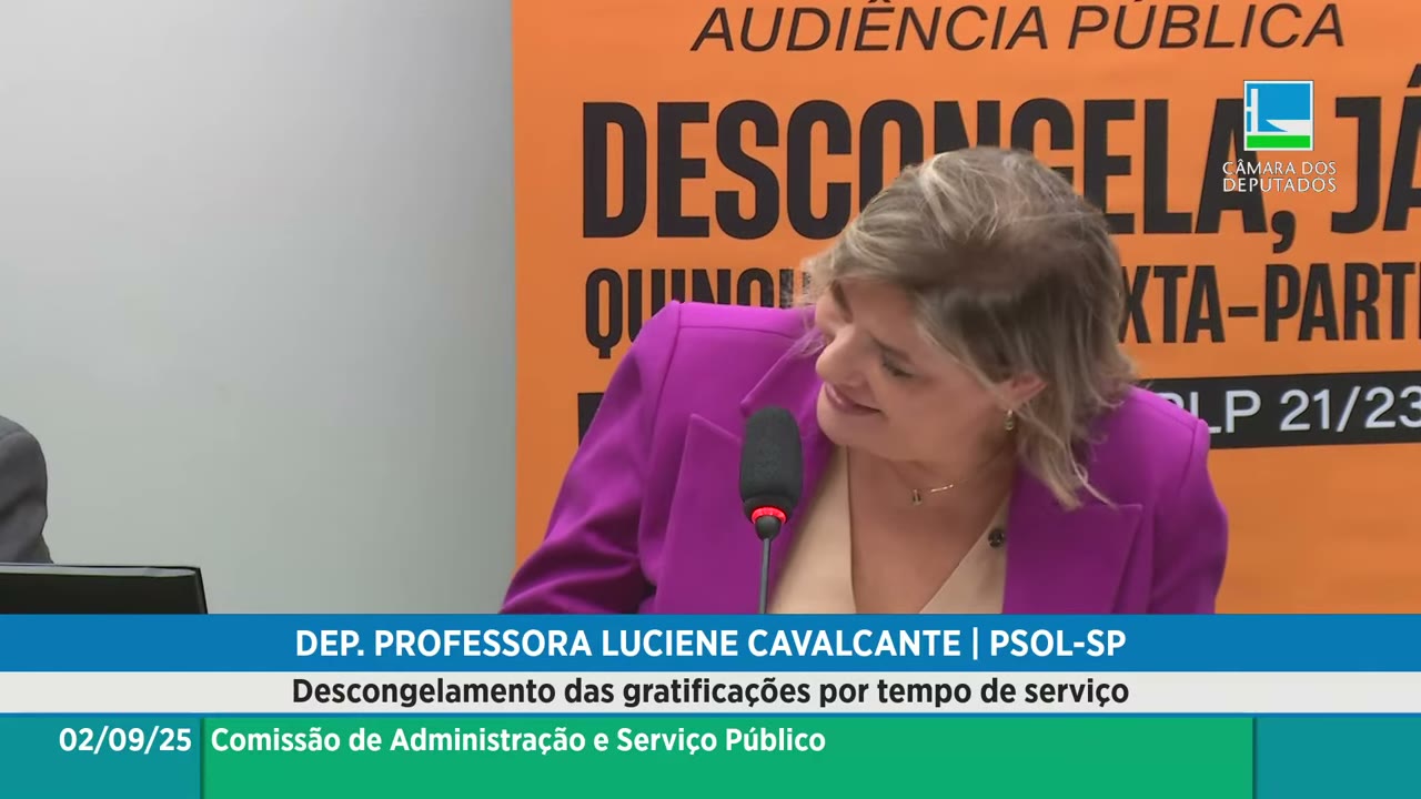 Vídeo do evento em 1:41:22