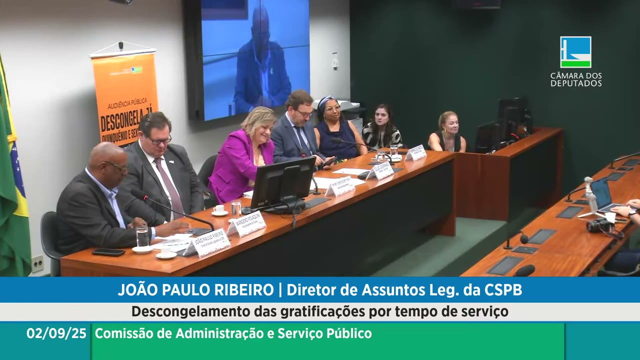 Vídeo do evento em 1:47:03