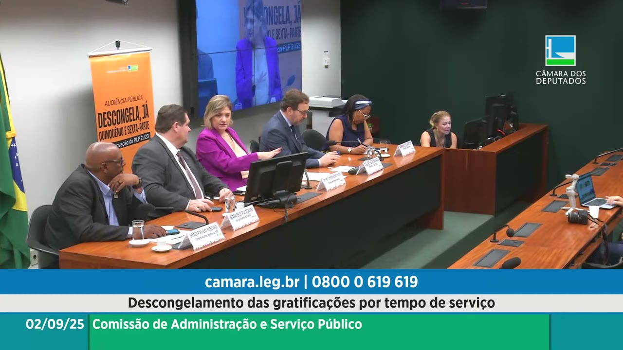 Vídeo do evento em 1:57:21