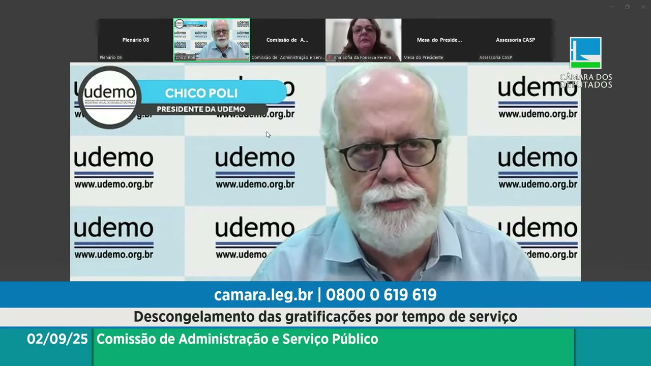 Vídeo do evento em 2:27:09