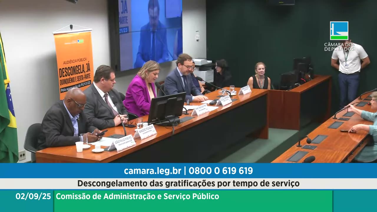 Vídeo do evento em 2:44:25