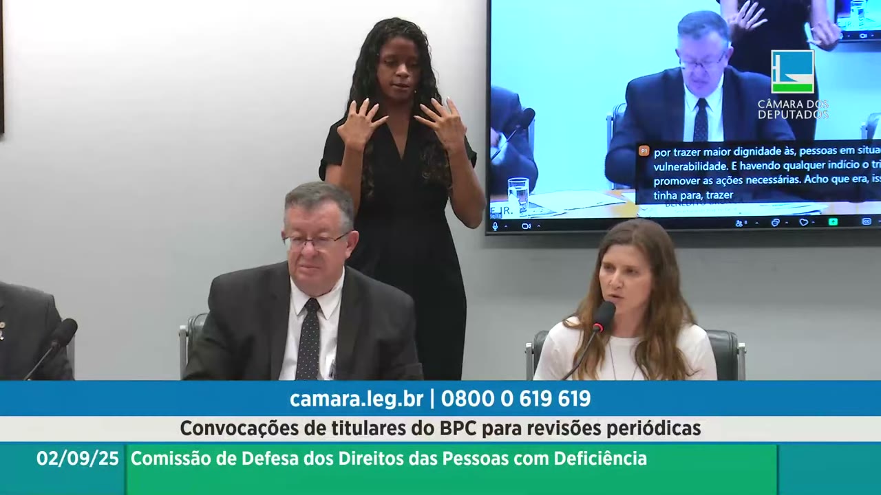 Vídeo do evento em 59:31