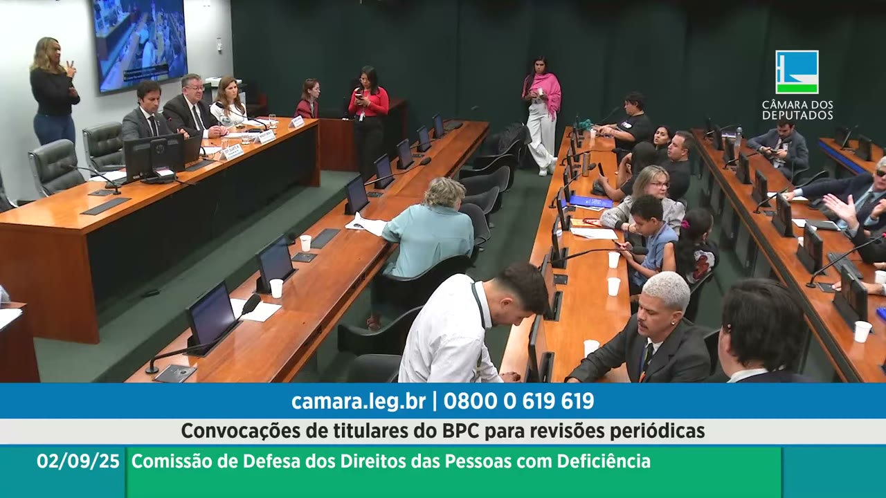Vídeo do evento em 1:48:56