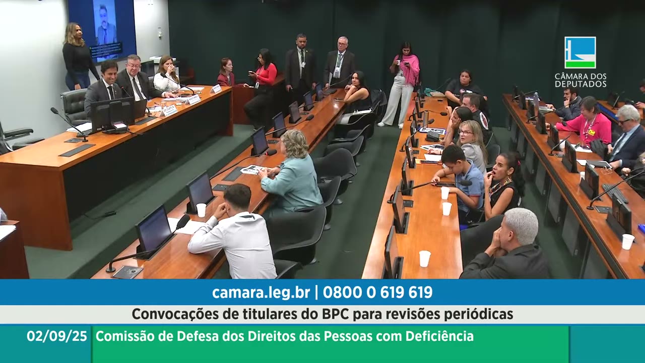 Vídeo do evento em 1:55:26