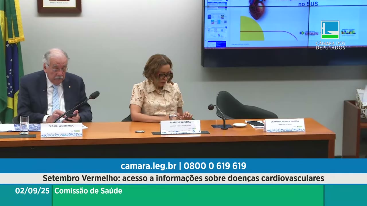 Vídeo do evento em 1:16:34