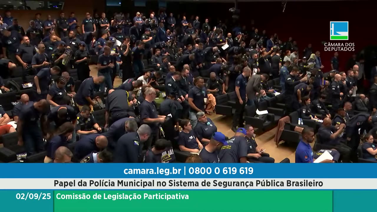 Vídeo do evento em 1:35:45