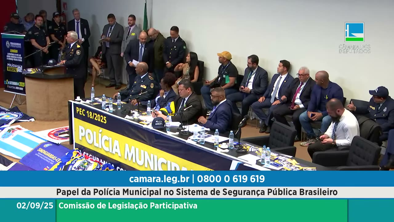 Vídeo do evento em 2:45:17