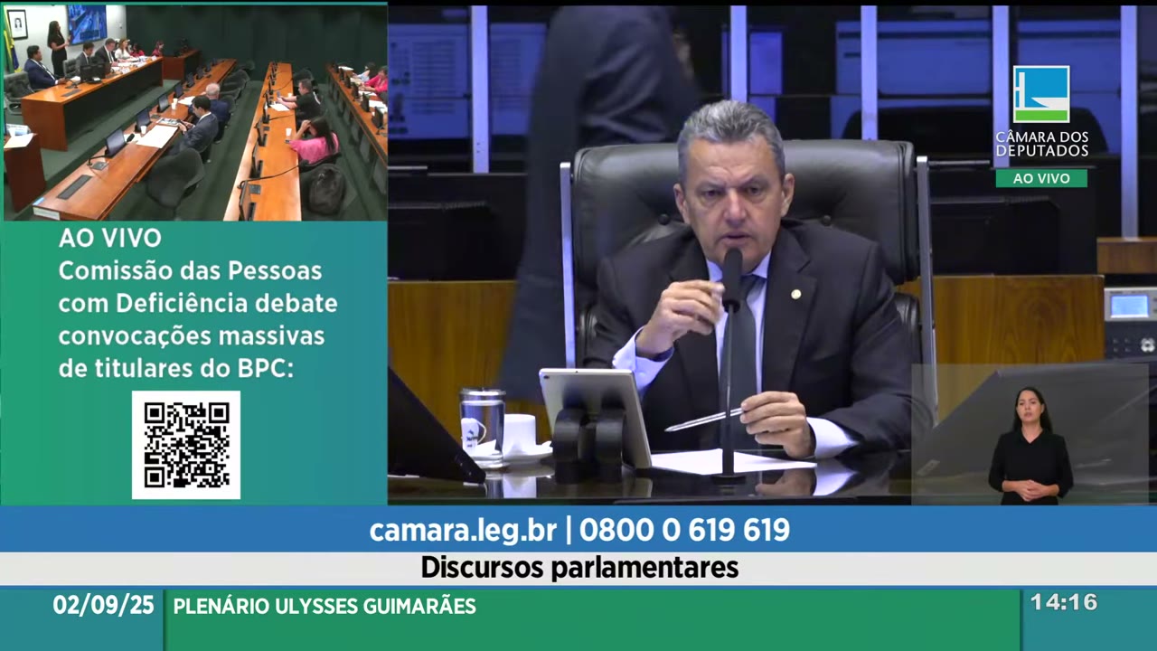 Vídeo do evento em 14:36