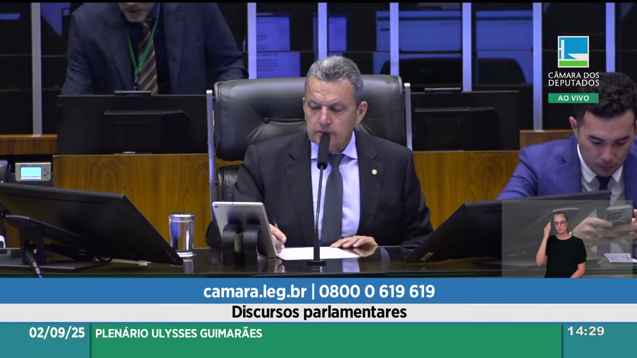 Vídeo do evento em 27:52