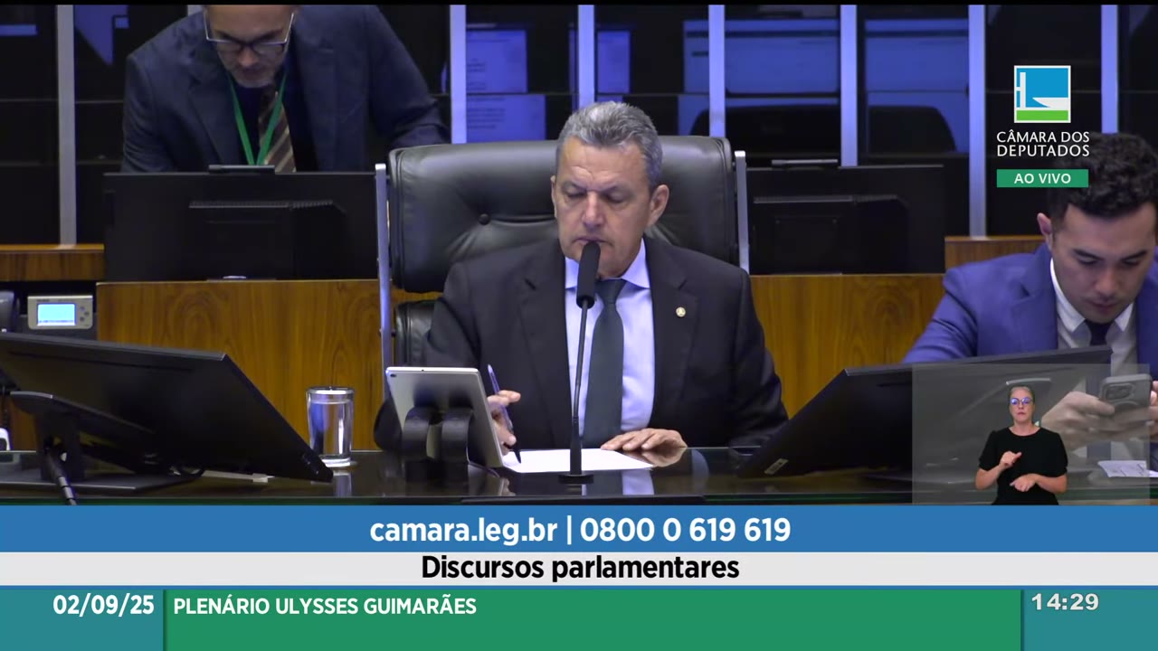 Vídeo do evento em 27:53