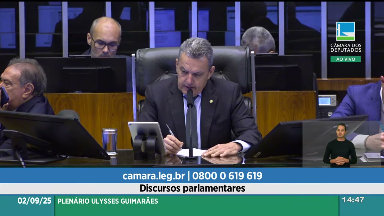 Vídeo do evento em 45:19