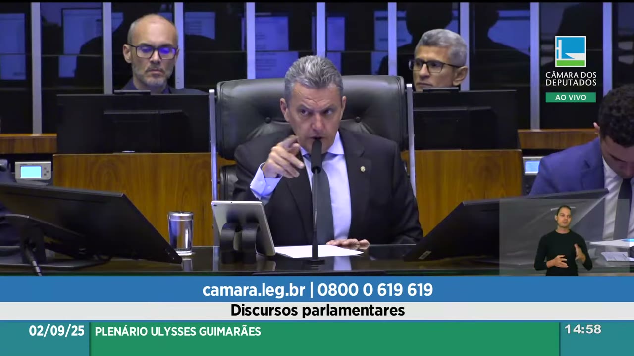 Vídeo do evento em 56:12