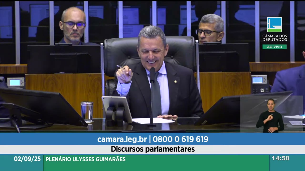 Vídeo do evento em 56:16