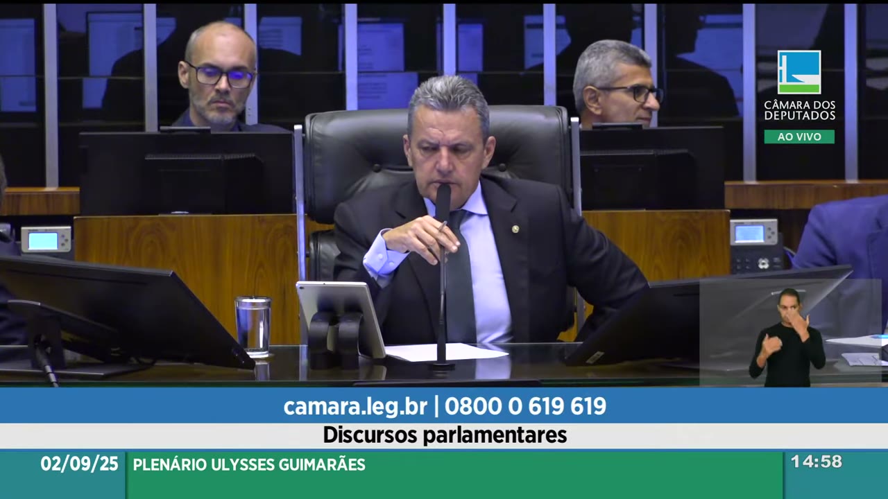 Vídeo do evento em 57:02