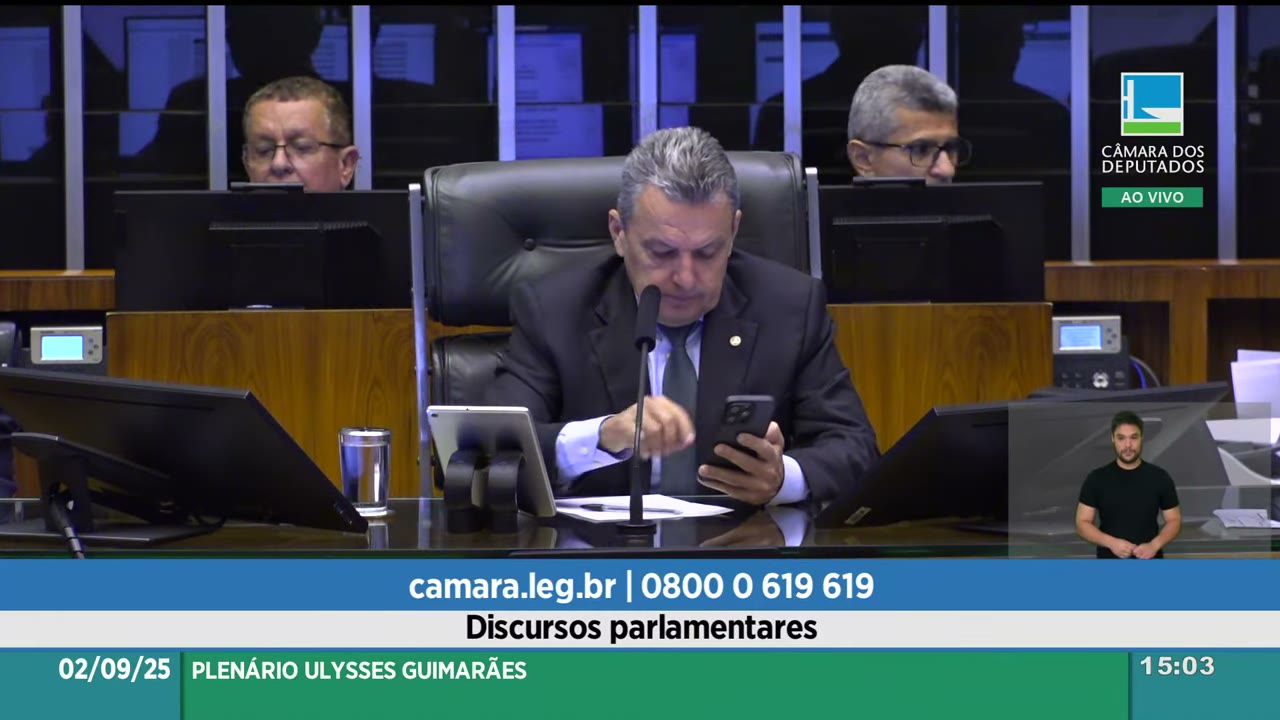 Vídeo do evento em 1:01:17