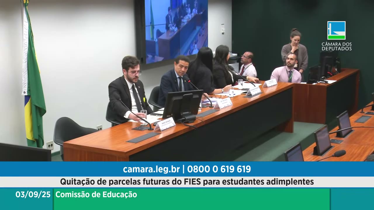 Vídeo do evento em 8:53