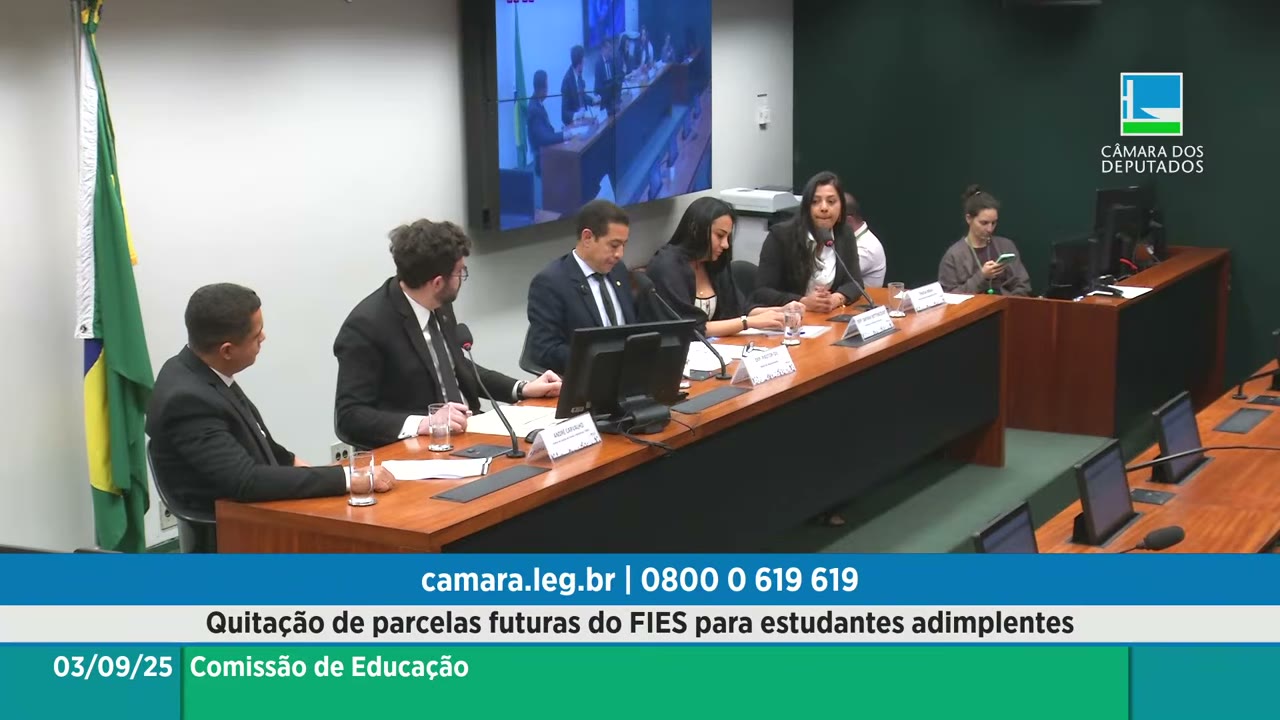Vídeo do evento em 1:01:27