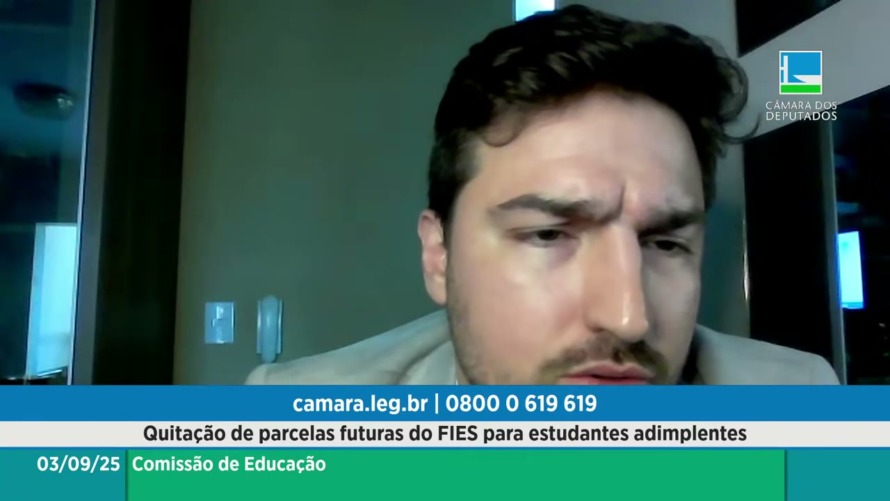 Vídeo do evento em 1:02:11