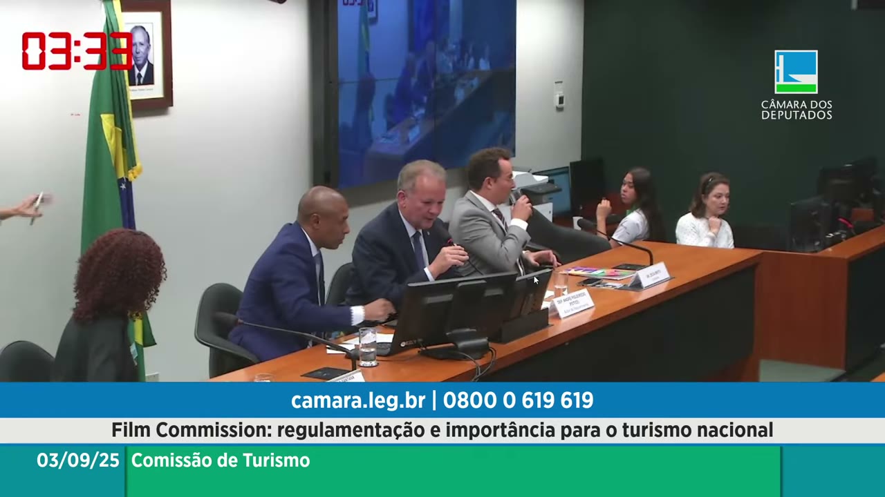 Vídeo do evento em 1:00:50