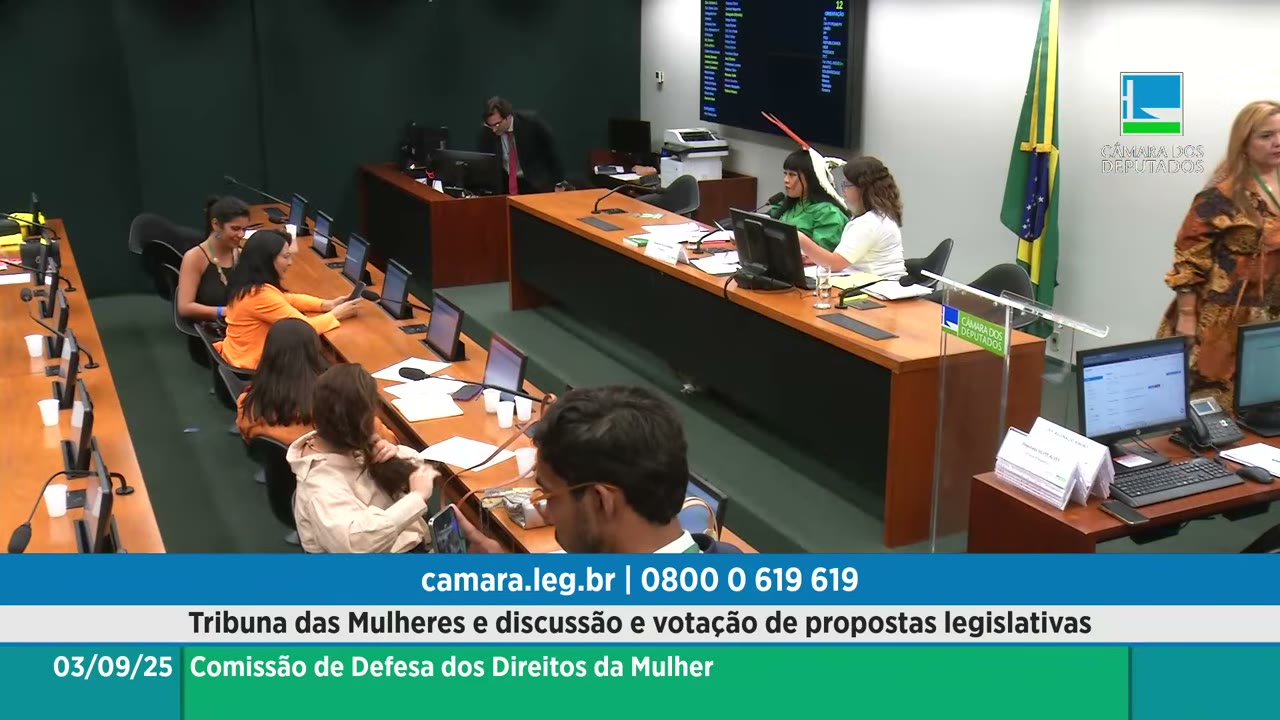 Vídeo do evento em 1:09:29