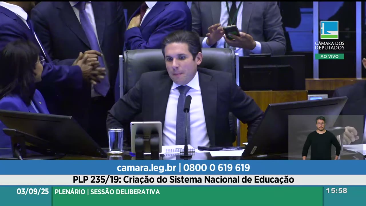 Vídeo do evento em 56:04