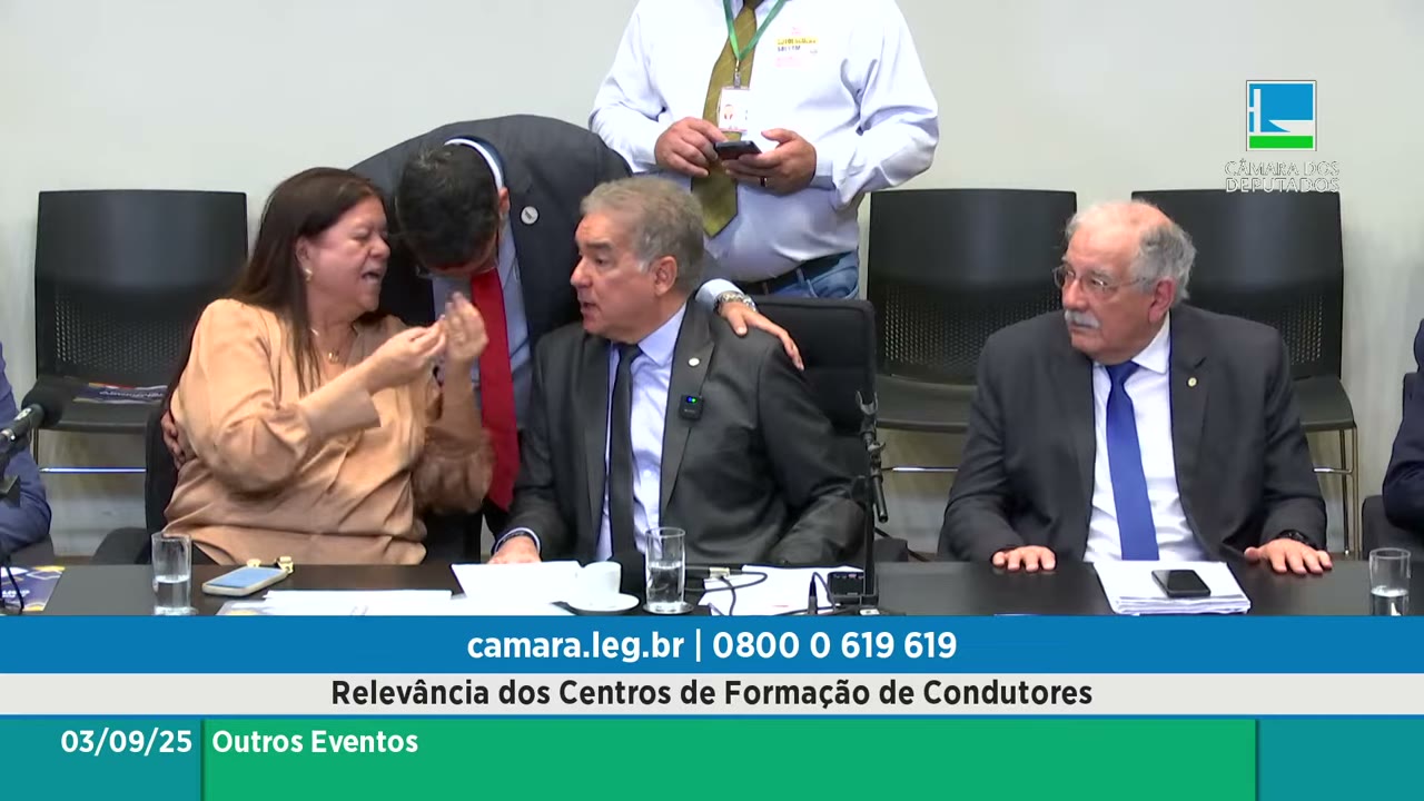 Vídeo do evento em 1:25:21