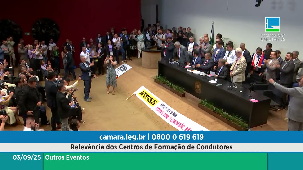 Vídeo do evento em 1:56:31