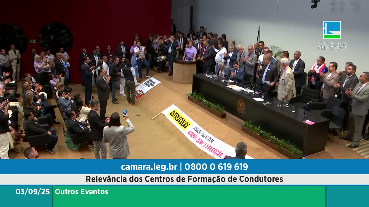 Vídeo do evento em 1:58:36