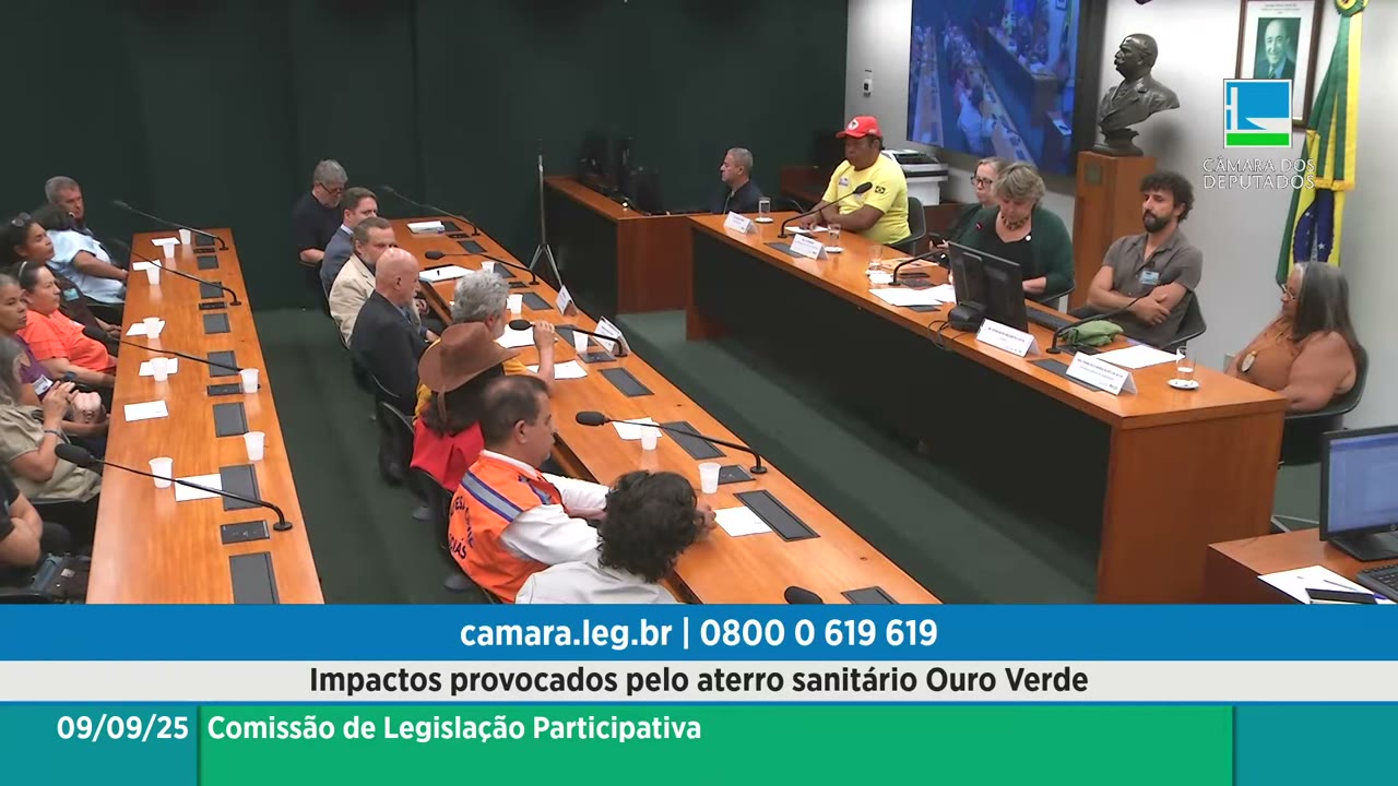Vídeo do evento em 51:22