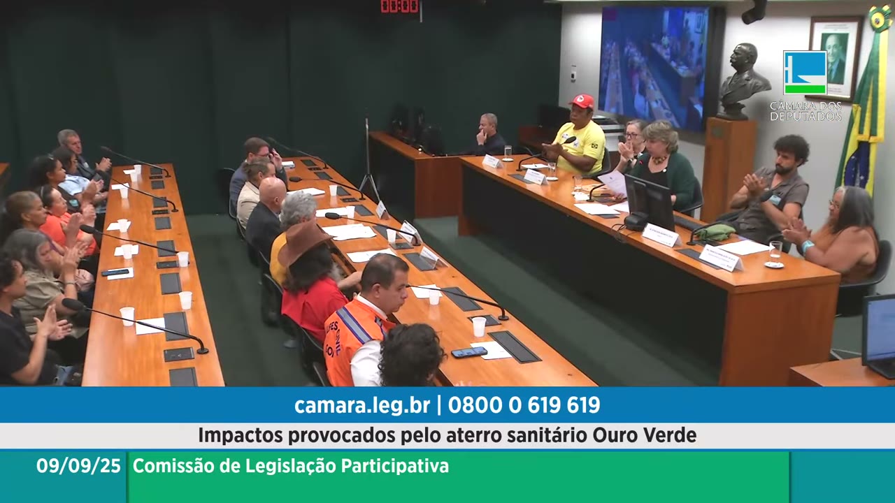 Vídeo do evento em 57:49