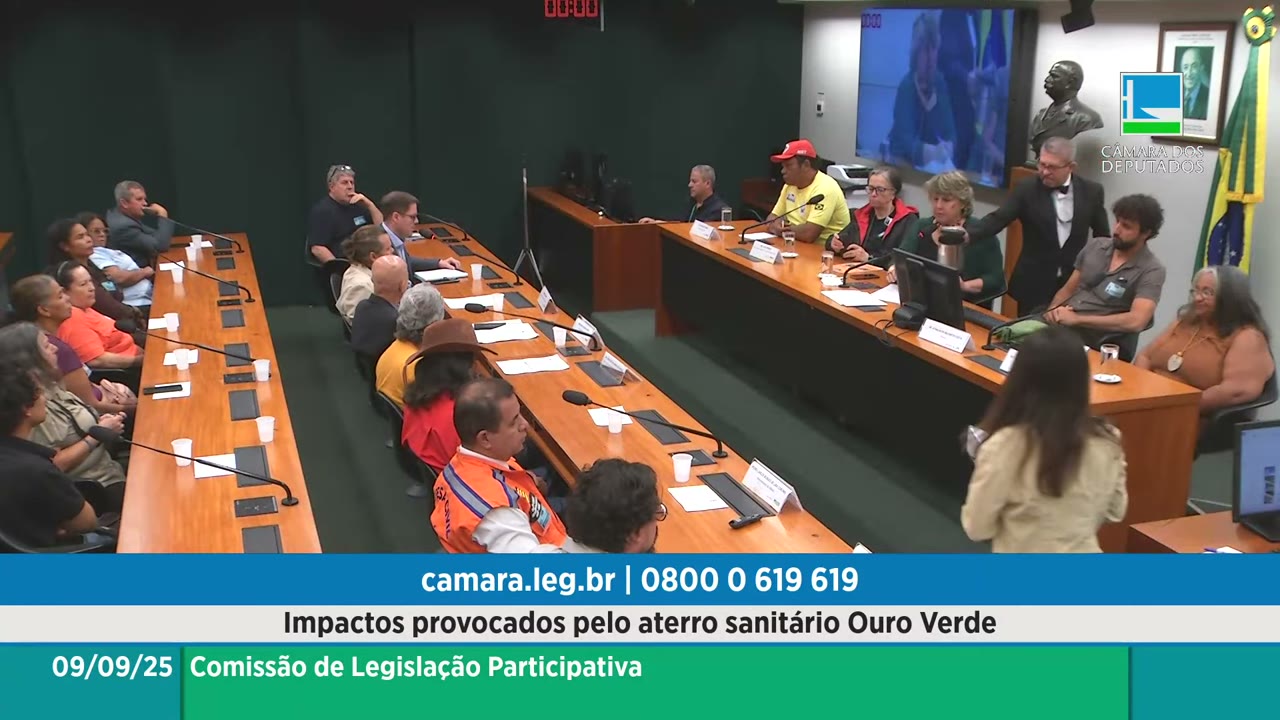 Vídeo do evento em 1:11:23