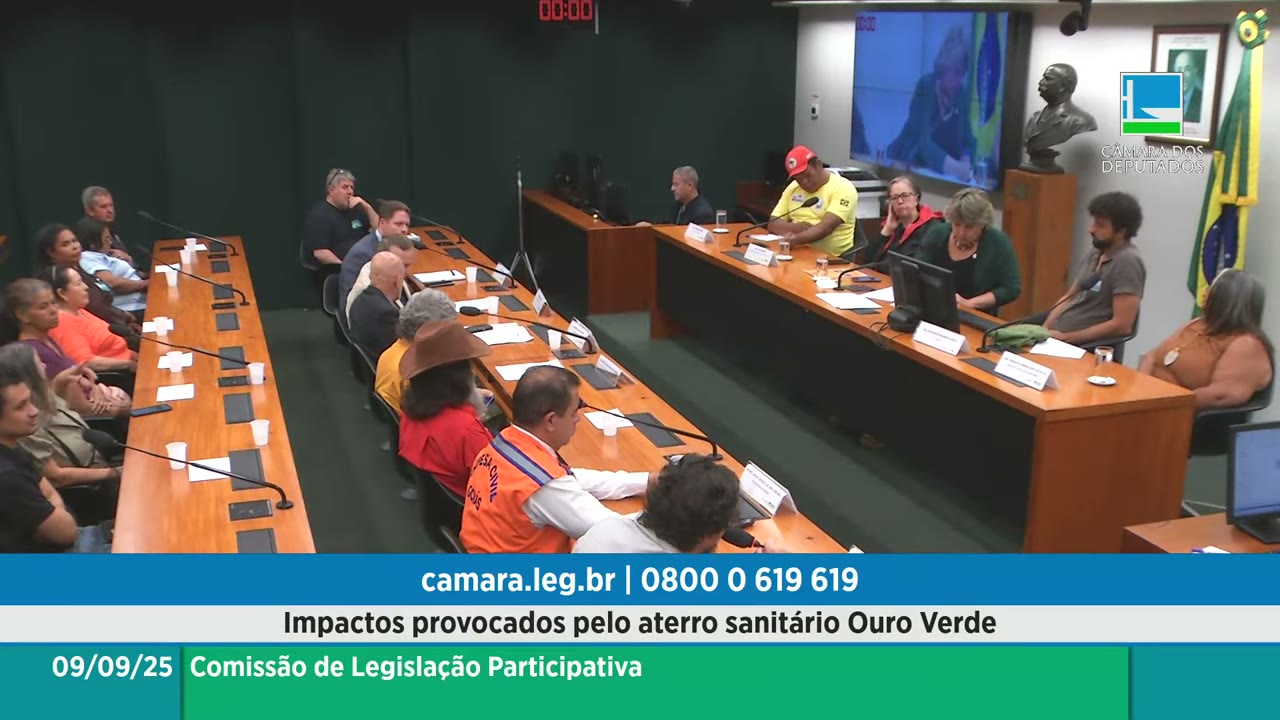 Vídeo do evento em 1:21:10