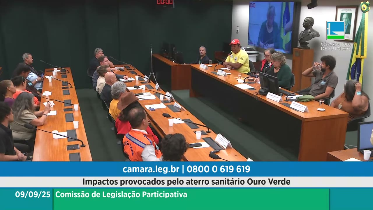 Vídeo do evento em 1:36:49