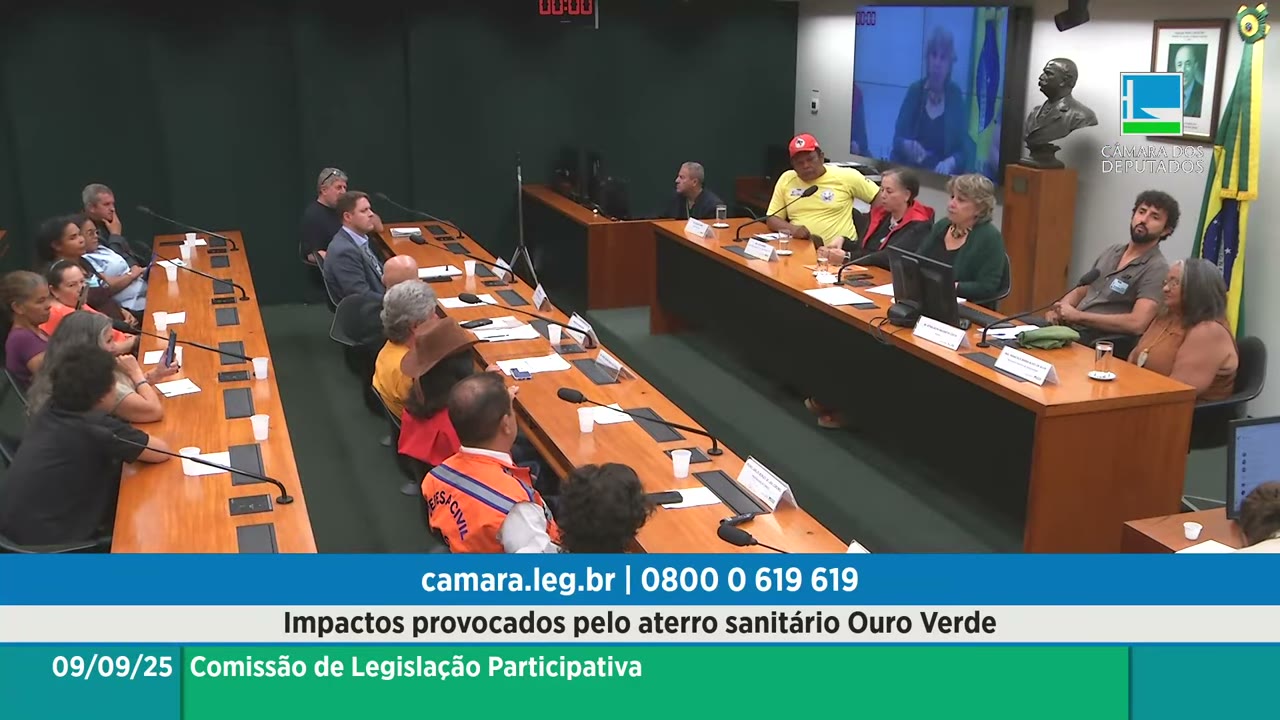 Vídeo do evento em 1:45:49