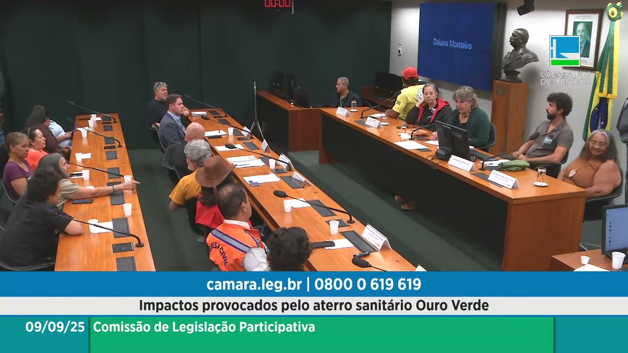 Vídeo do evento em 1:46:30