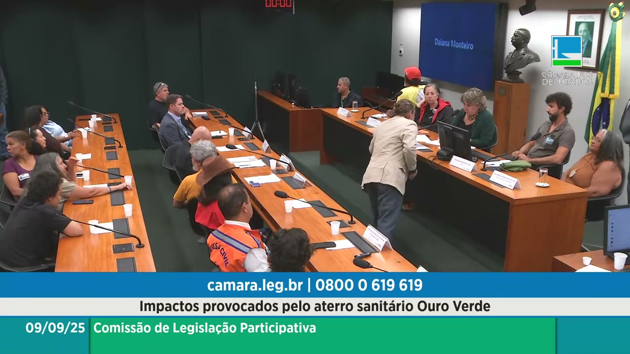 Vídeo do evento em 1:46:36