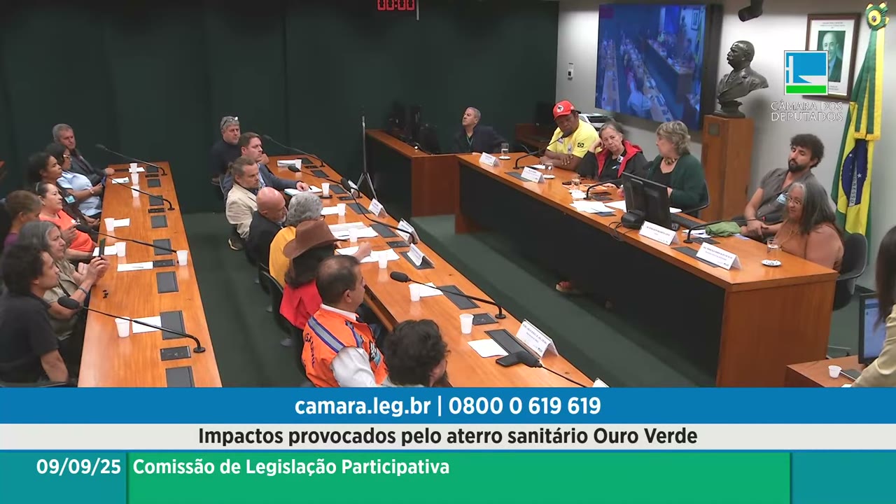 Vídeo do evento em 1:54:31