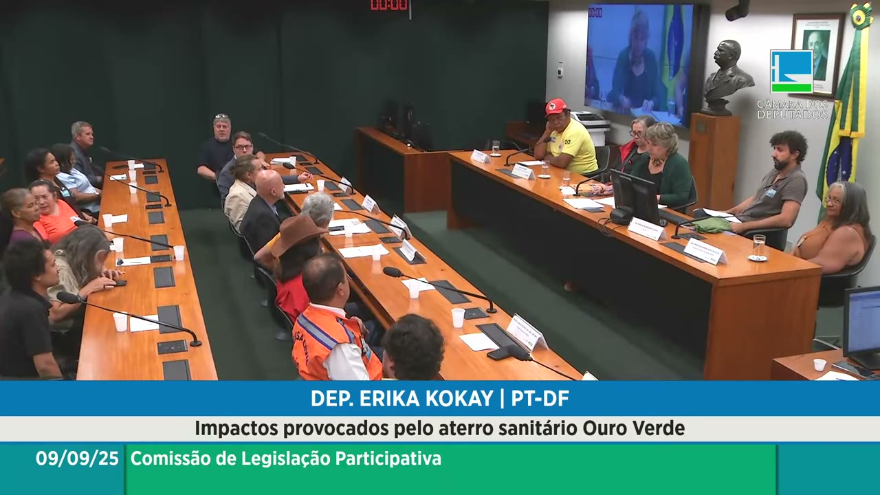 Vídeo do evento em 2:01:17