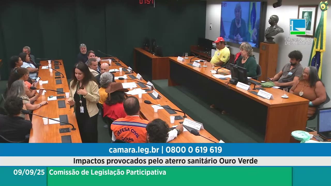 Vídeo do evento em 2:18:48