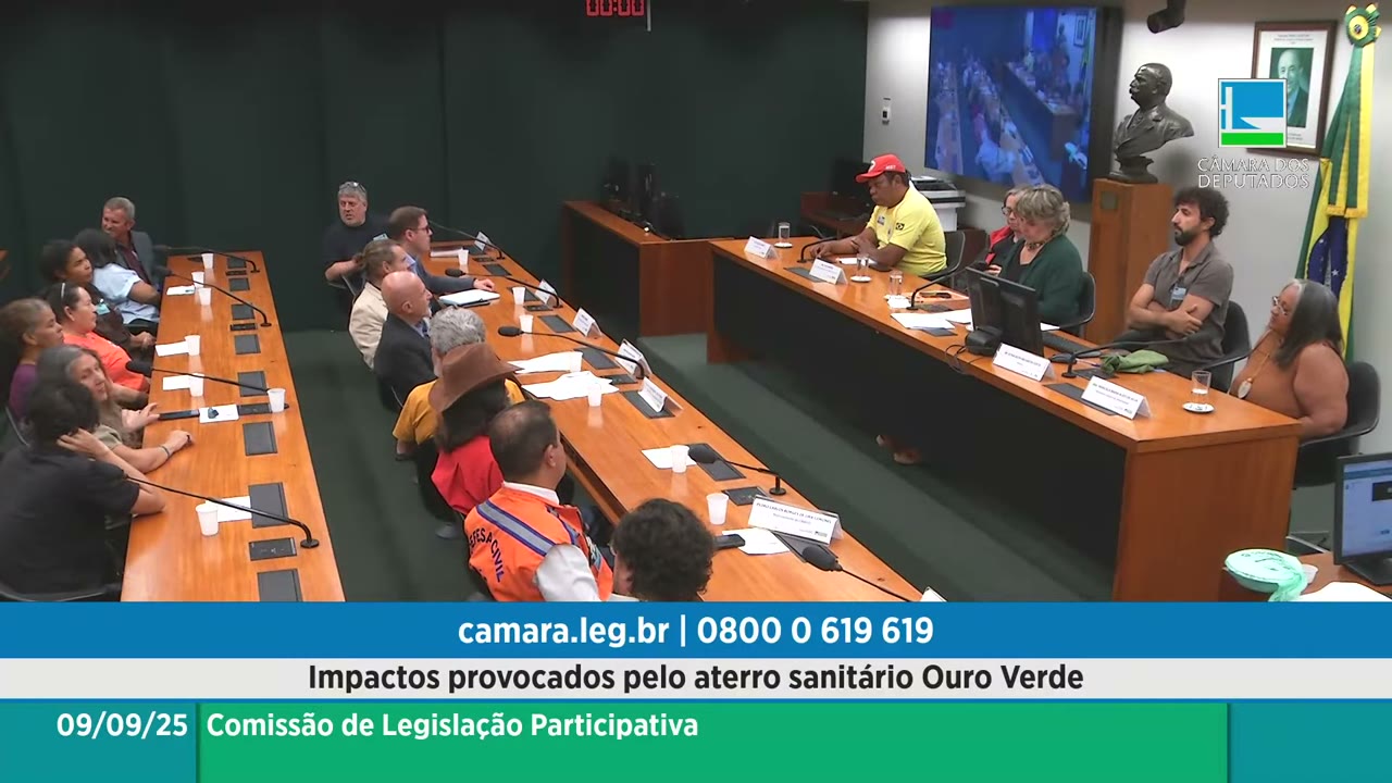 Vídeo do evento em 2:39:25