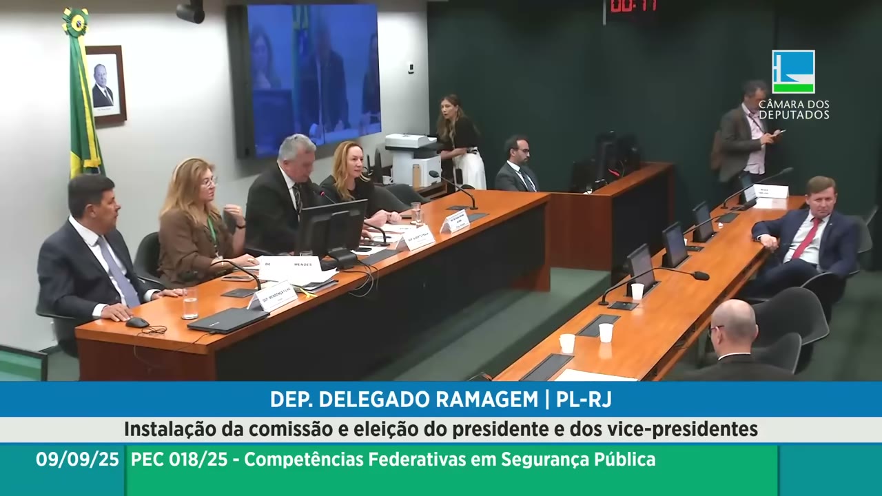 Vídeo do evento em 1:17:13
