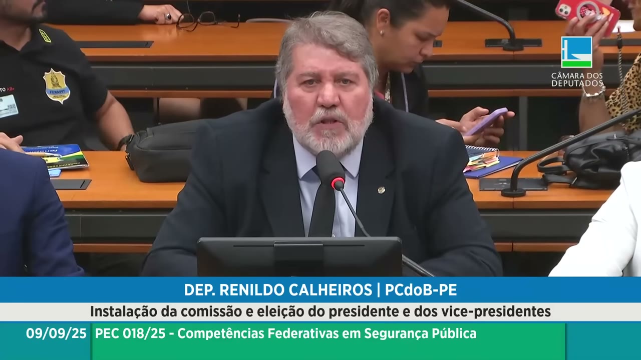 Vídeo do evento em 1:18:37