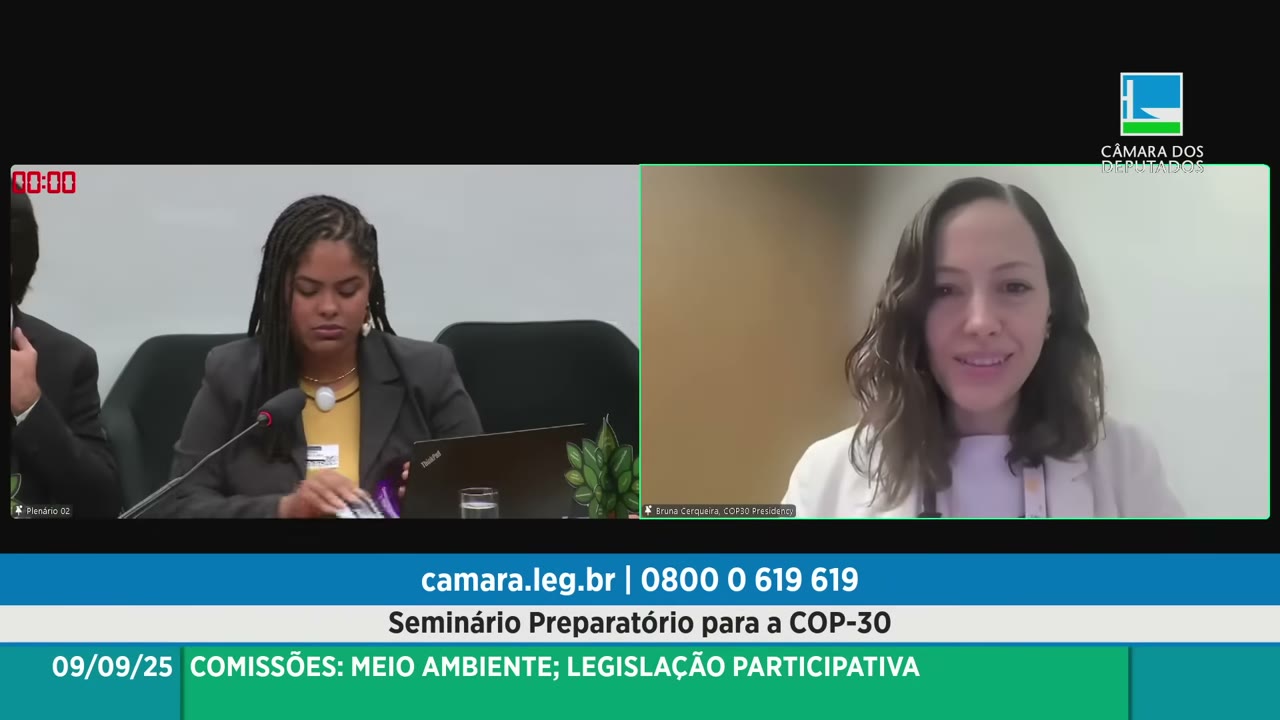 Vídeo do evento em 17:15