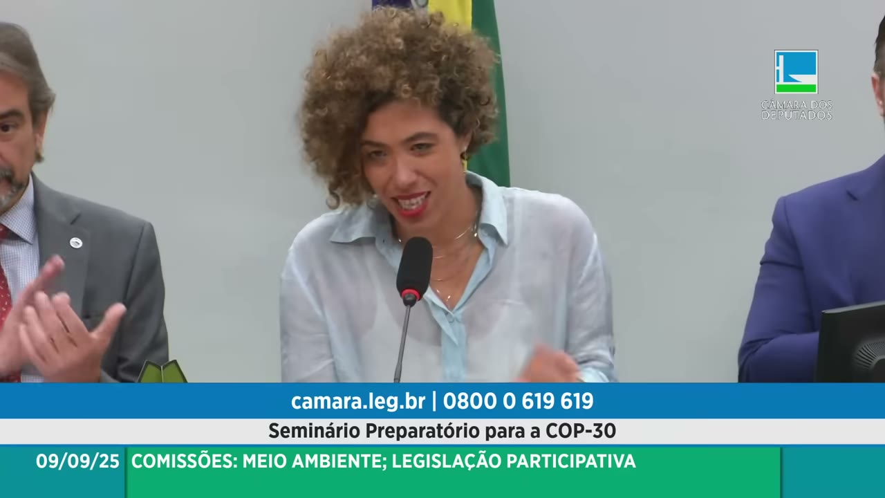 Vídeo do evento em 1:43:11