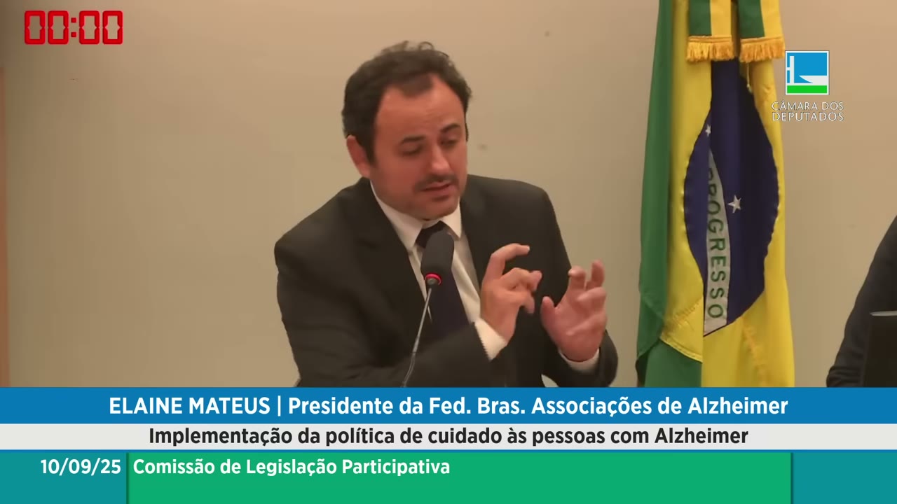 Vídeo do evento em 1:04:04