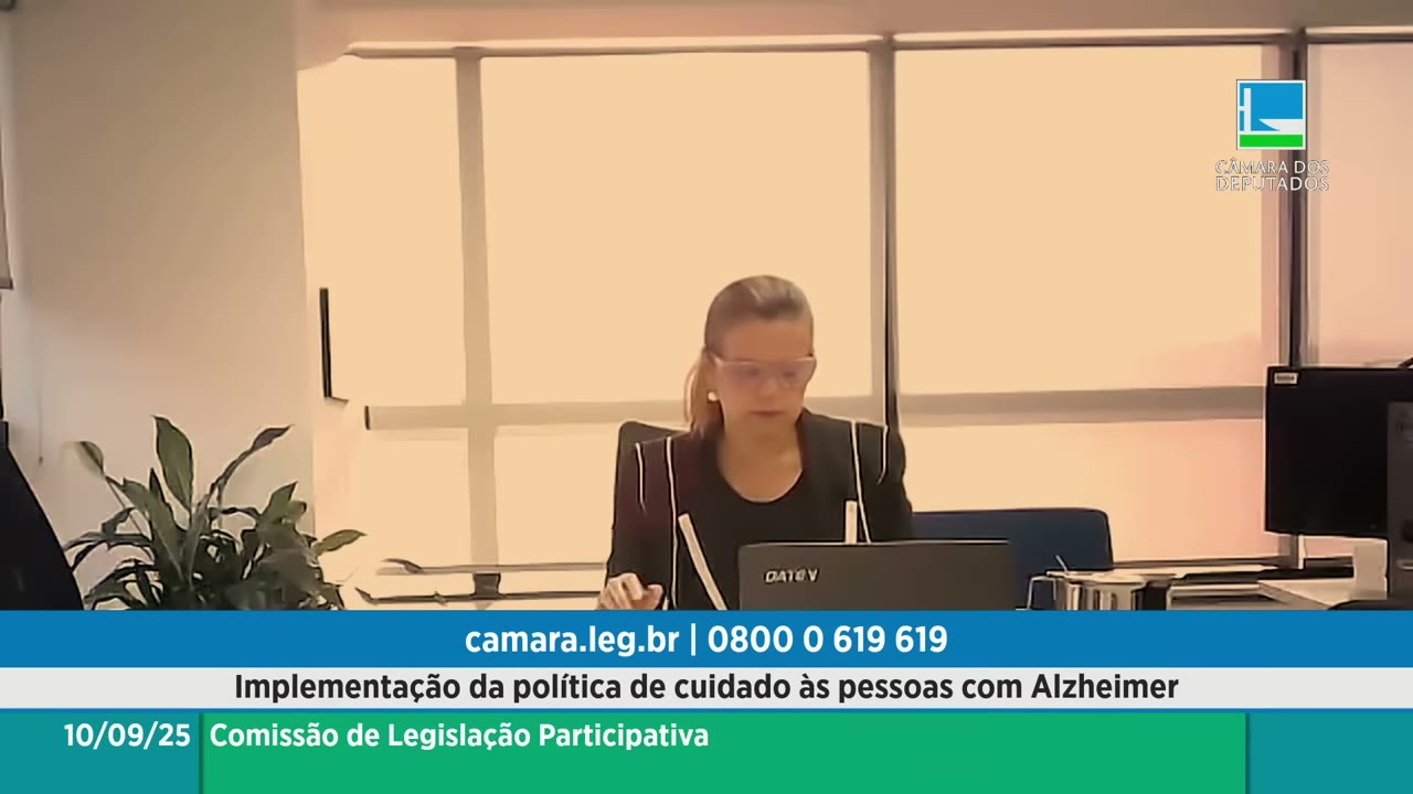 Vídeo do evento em 1:04:40