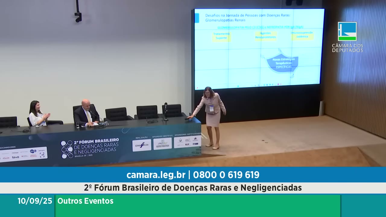 Vídeo do evento em 1:40:53