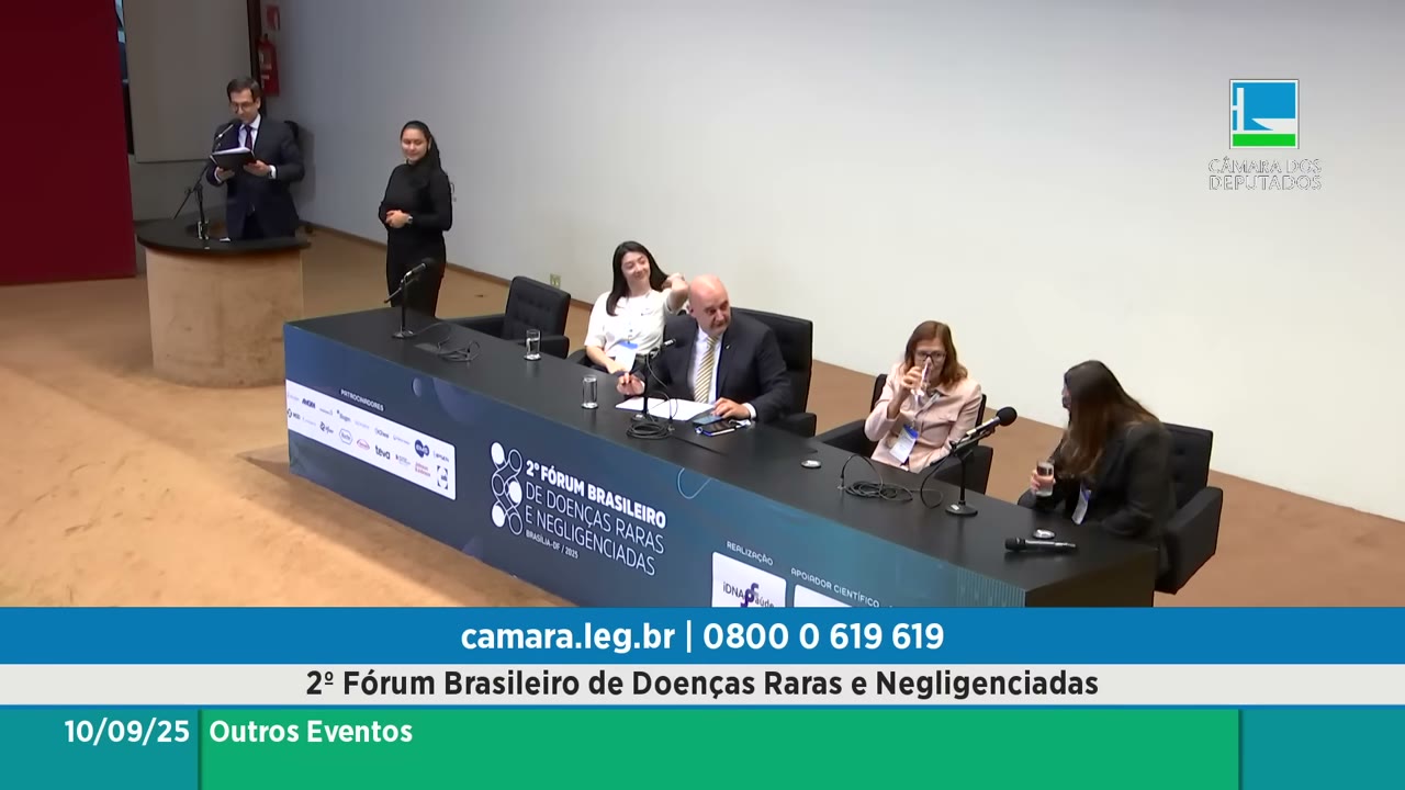 Vídeo do evento em 1:52:25